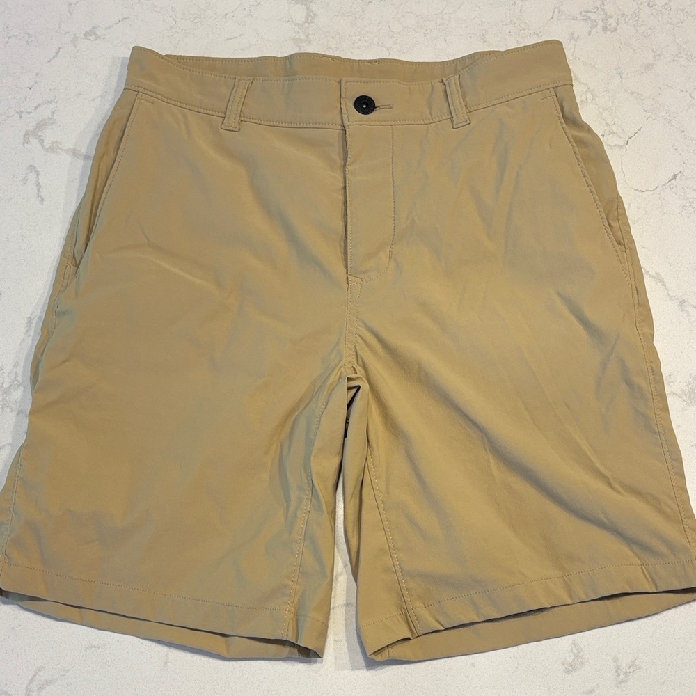 The North Face Men's Tan Flat Front Shorts
